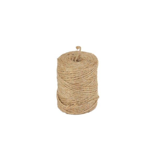 ProFlora® Jute Garn Kordel Bindeband für Garten und Geschenke