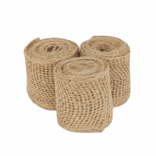 ProFlora® Jute Wickelband Dekoband Baumbindeband
