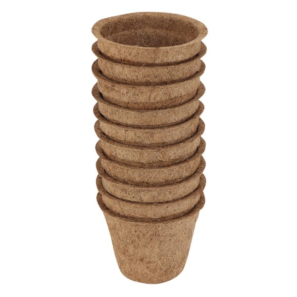 ProFlora® Kokosfaser Pflanztopf quadratisch