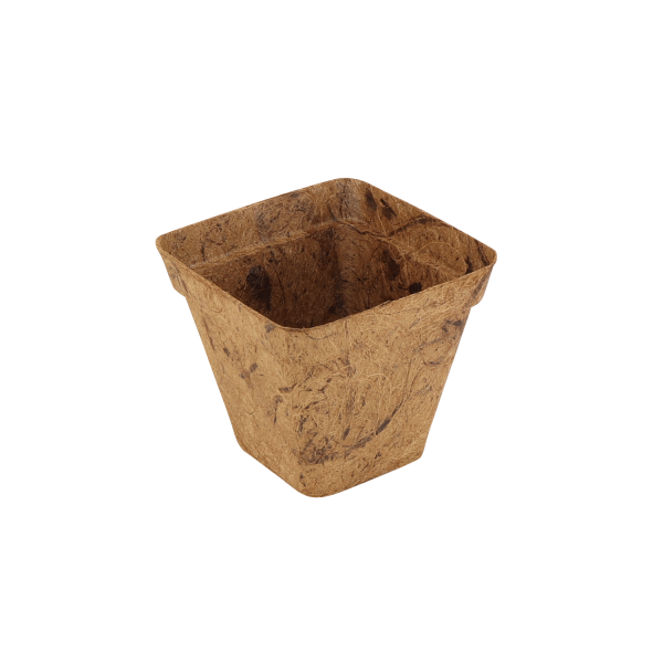 ProFlora® Kokosfaser Pflanztopf quadratisch