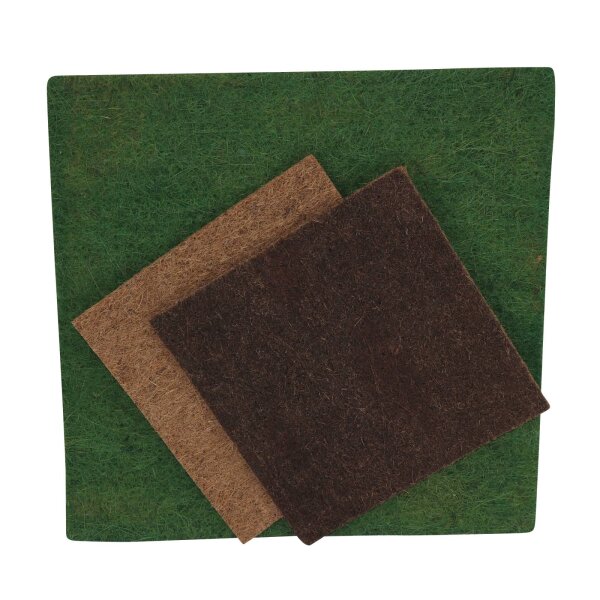 ProFlora® Kokosfaser Rückwand natur 30cm x 30cm 4 Stück