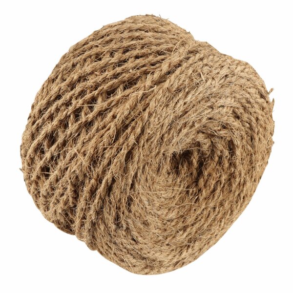ProFlora® Kokosseil Baumbindeband Naturseil 100m 4,5mm