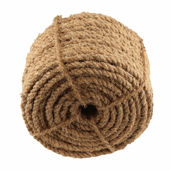 ProFlora® Kokosseil Baumbindeband Naturseil 50m 10,0mm