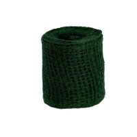 ProFlora® Jute Wickelband 3m x 6cm grün
