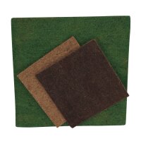 ProFlora® Kokosfaser Rückwand dunkelbraun 50cm x...