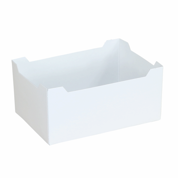 ProFlora® Umkarton Microgreen Faltbodenschachtel ohne Druck weiß 12,5cm x 8,5cm x 6,0cm
