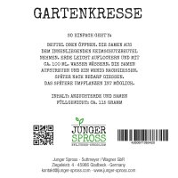 Merry Christmas-Happy New Year Weihnachtsmann (Gartenkresse)