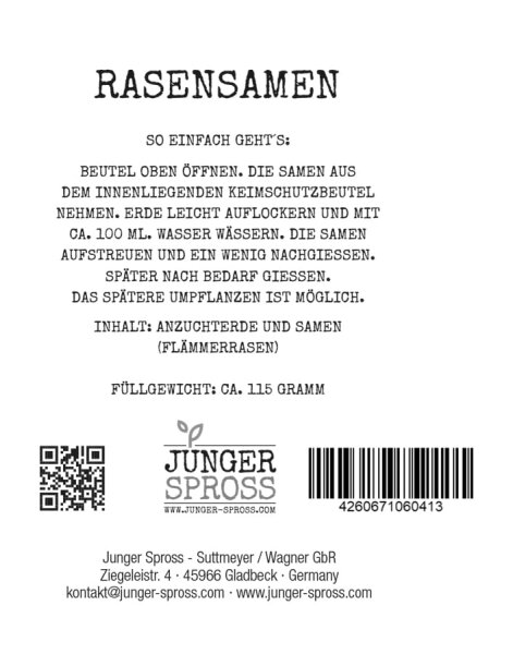 Frohe Weihnachten Hund (Rasensamen)