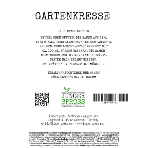 Time for Christmas (Gartenkresse)