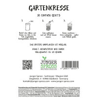 Meine erste Kresse (Gartenkresse)