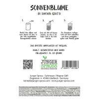 Meine erste Sonnenblume (Sonnenblume)