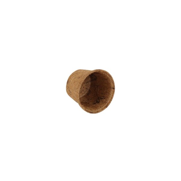 ProFlora® Kokosfaser Pflanztopf Anzuchttopf 500ml rund 12,0cm x 10,0cm x 8,0cm 50 Stück