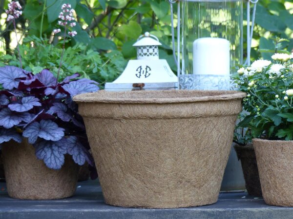 ProFlora® Kokosfaser Pflanztopf 10,0l rund 33cm x 21cm x 21cm 1 Stück