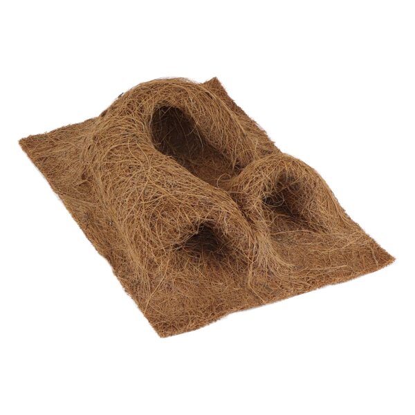 ProFlora® Kokosfaser Rückwand natur mit 3 Pflanztaschen 20cm x 30cm 1 Stück