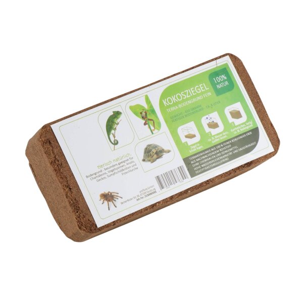 ProFlora® Kokosfaser Bodengrund fein 650g ergibt je ca. 8 Liter 24 Stück